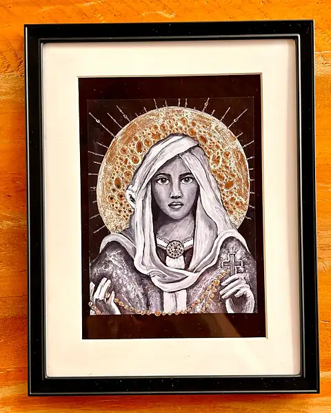 Black & White · Our Lady of The Rosary