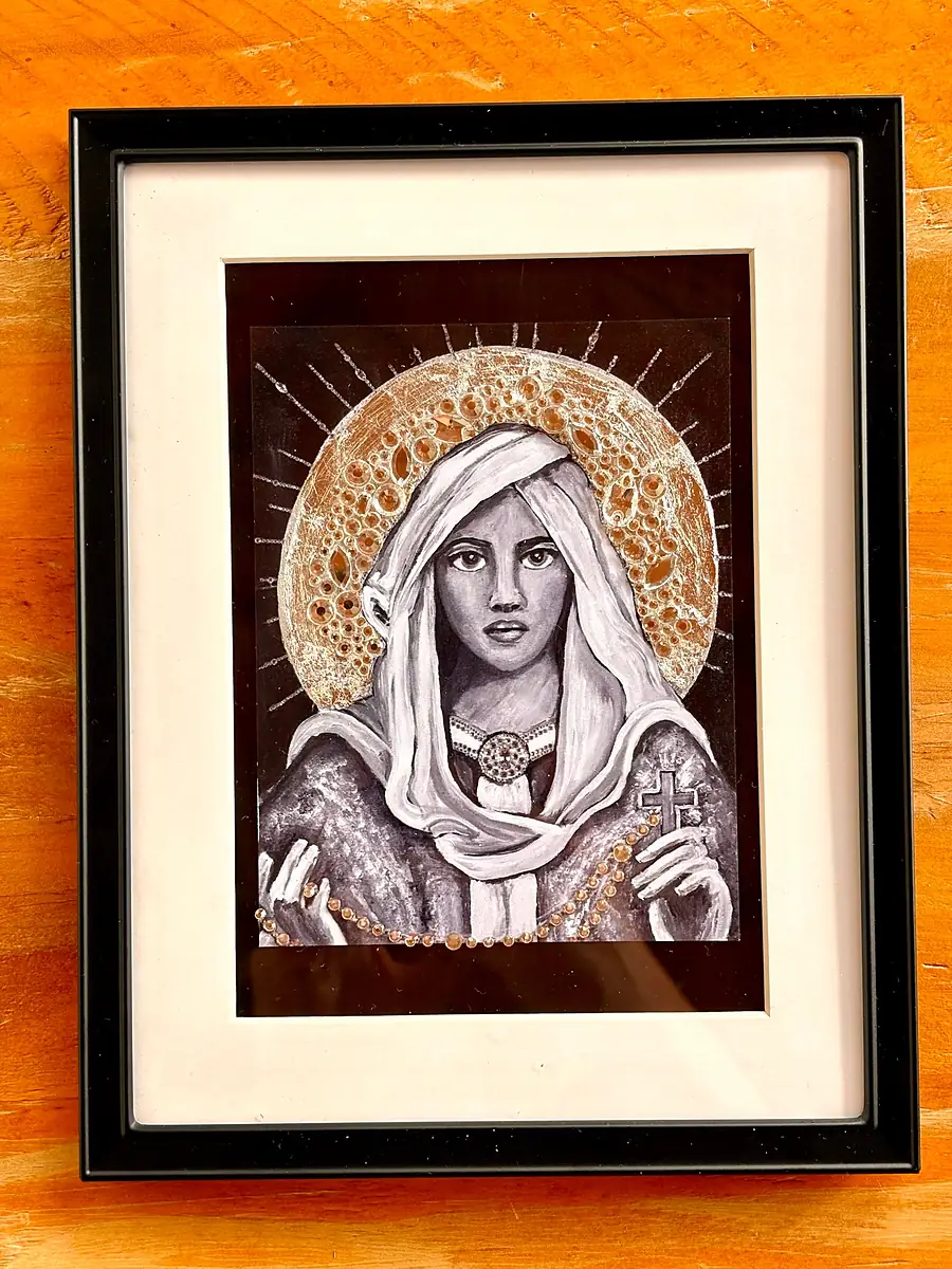Black & White · Our Lady of The Rosary