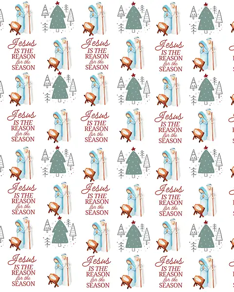 Christmas Blessings · Wrapping Paper