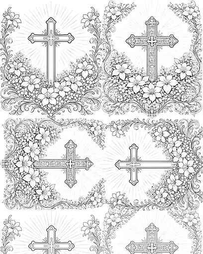 Christian Colouring In