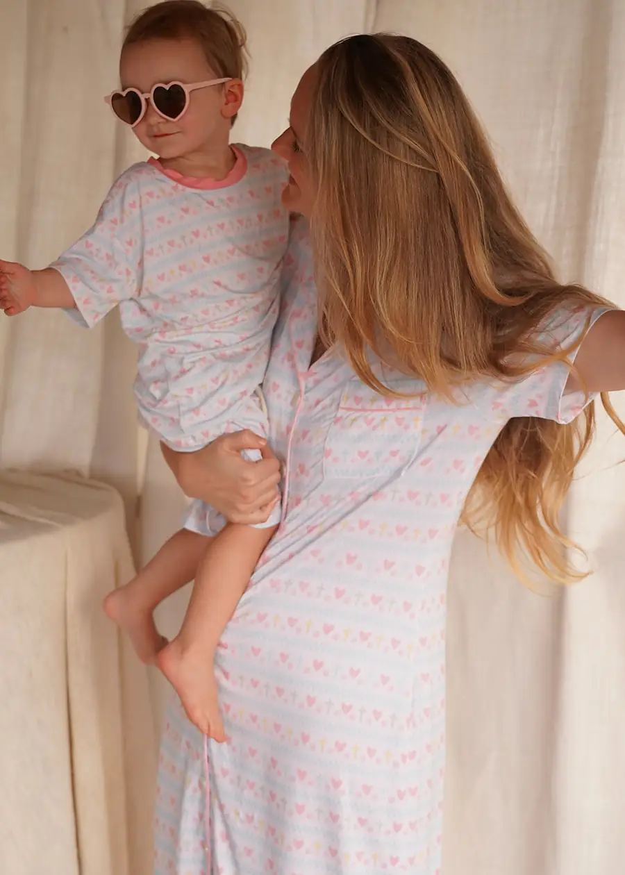 Faithful Hearts · Button Up Nightie · Cotton, photo 3 of 4