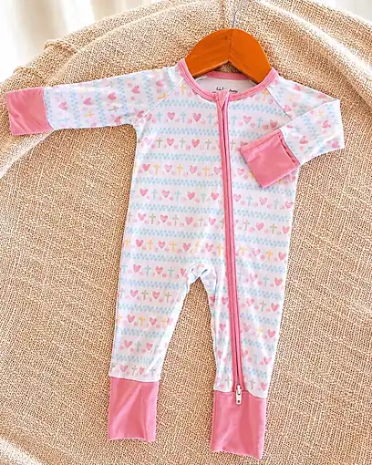 Faithful Hearts · Baby Suit · Cotton
