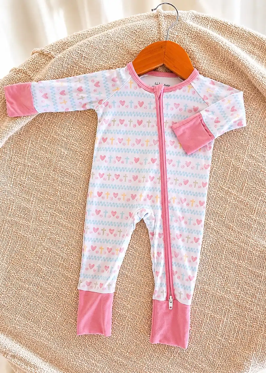 Faithful Hearts · Baby Suit · Cotton