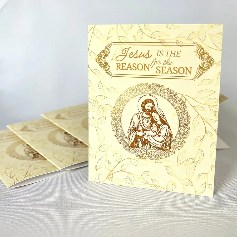 Golden Nativity · Christmas Cards, photo 2 of 3