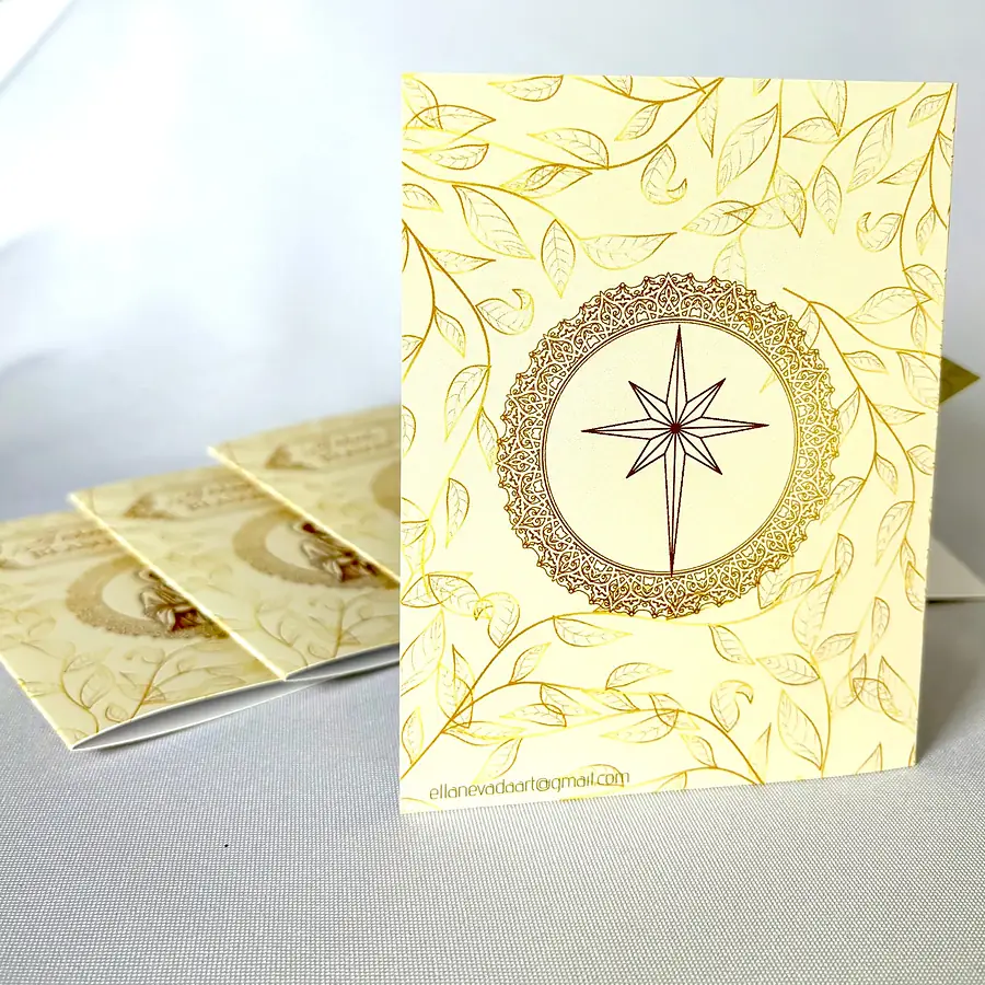Golden Nativity · Christmas Cards, photo 3 of 3