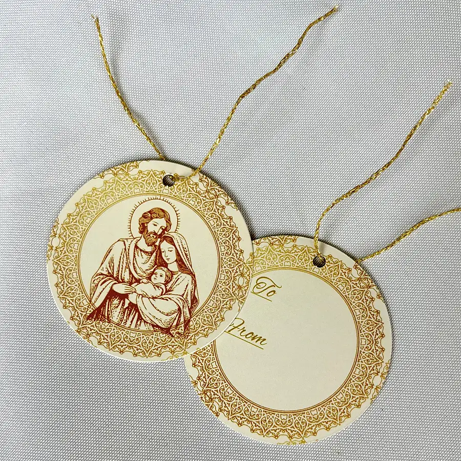 Golden Nativity · Gift Tags, photo 2 of 3