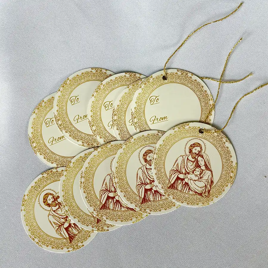 Golden Nativity · Gift Tags, photo 3 of 3