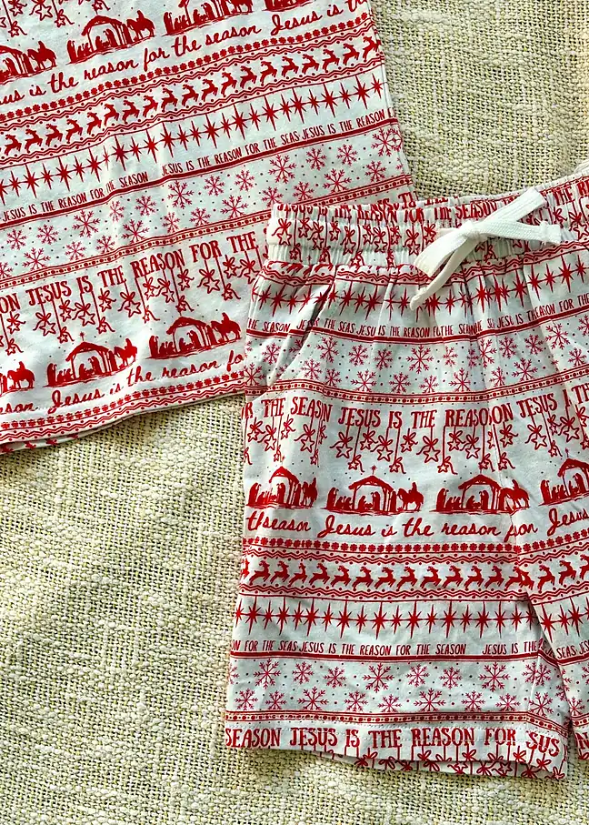 Jesus is the Reason · Children's T-Shirt & Shorts Set · Cotton, photo 4 of 5