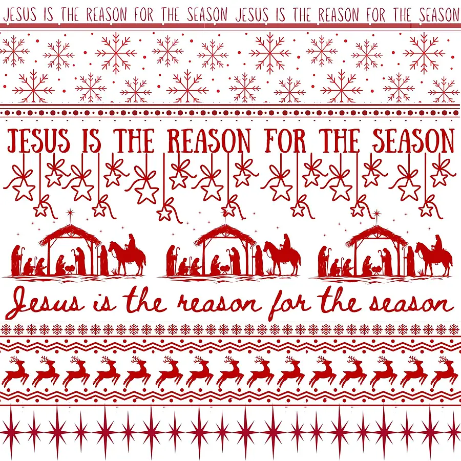 Jesus Is The Reason For The Season · Wrapping Paper
