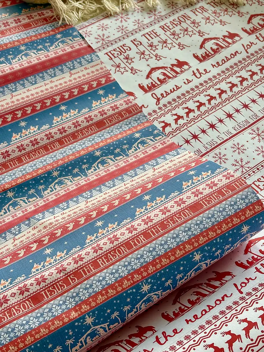 Jesus Is The Reason For The Season · Wrapping Paper, photo 2 of 2