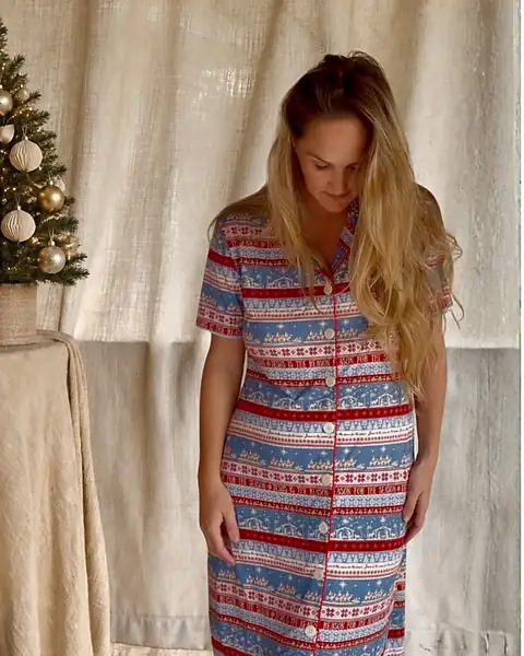 O Holy Night · Button Up Nightie · Bamboo