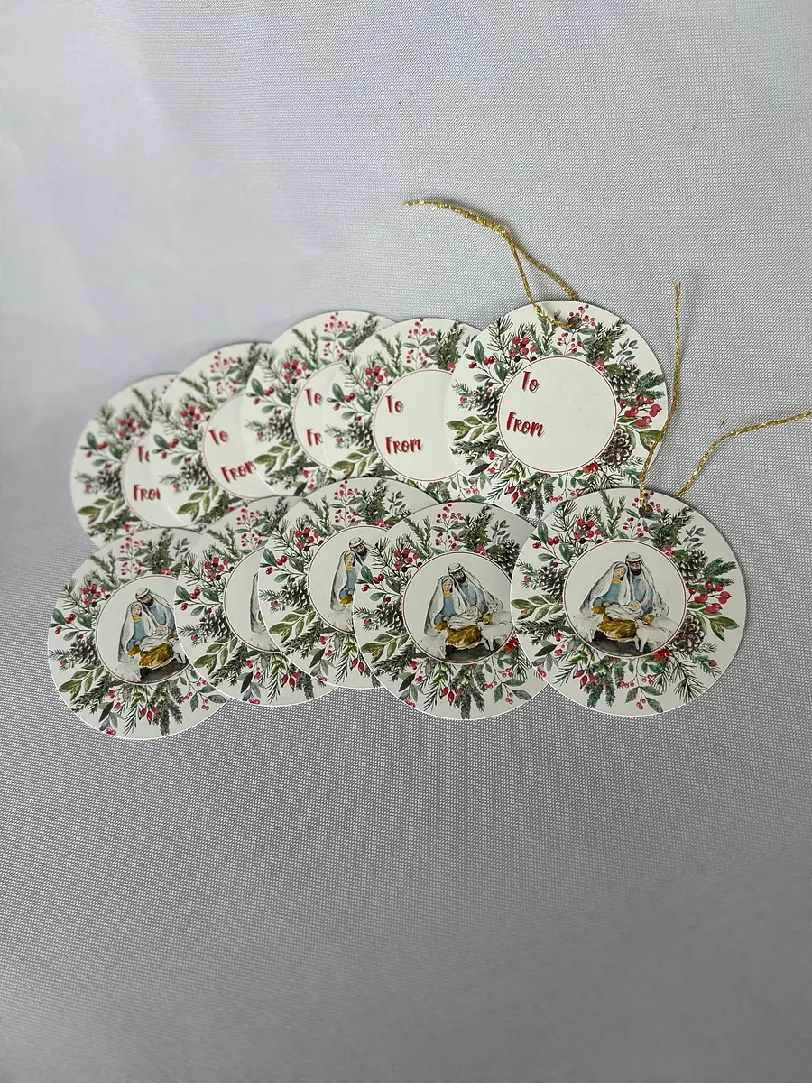 O Holy Night Gift Tags, photo 3 of 3