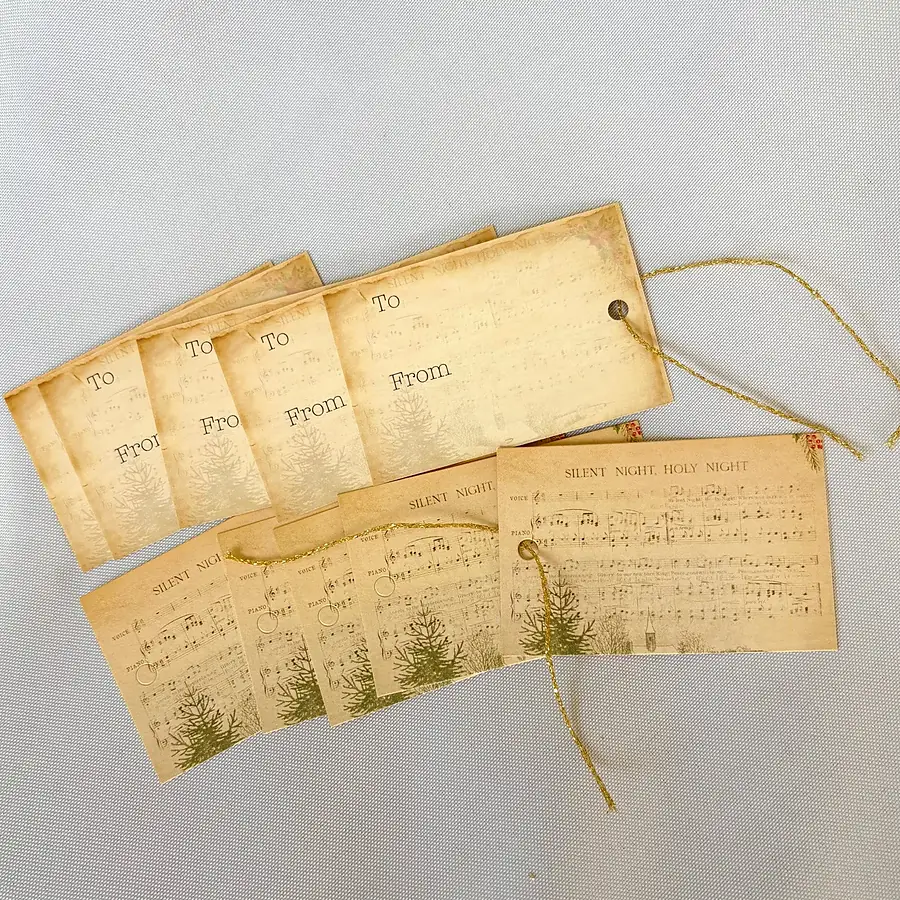 Silent Night · Gift Tags, photo 3 of 3