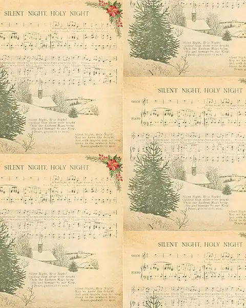Silent Night · Wrapping Paper