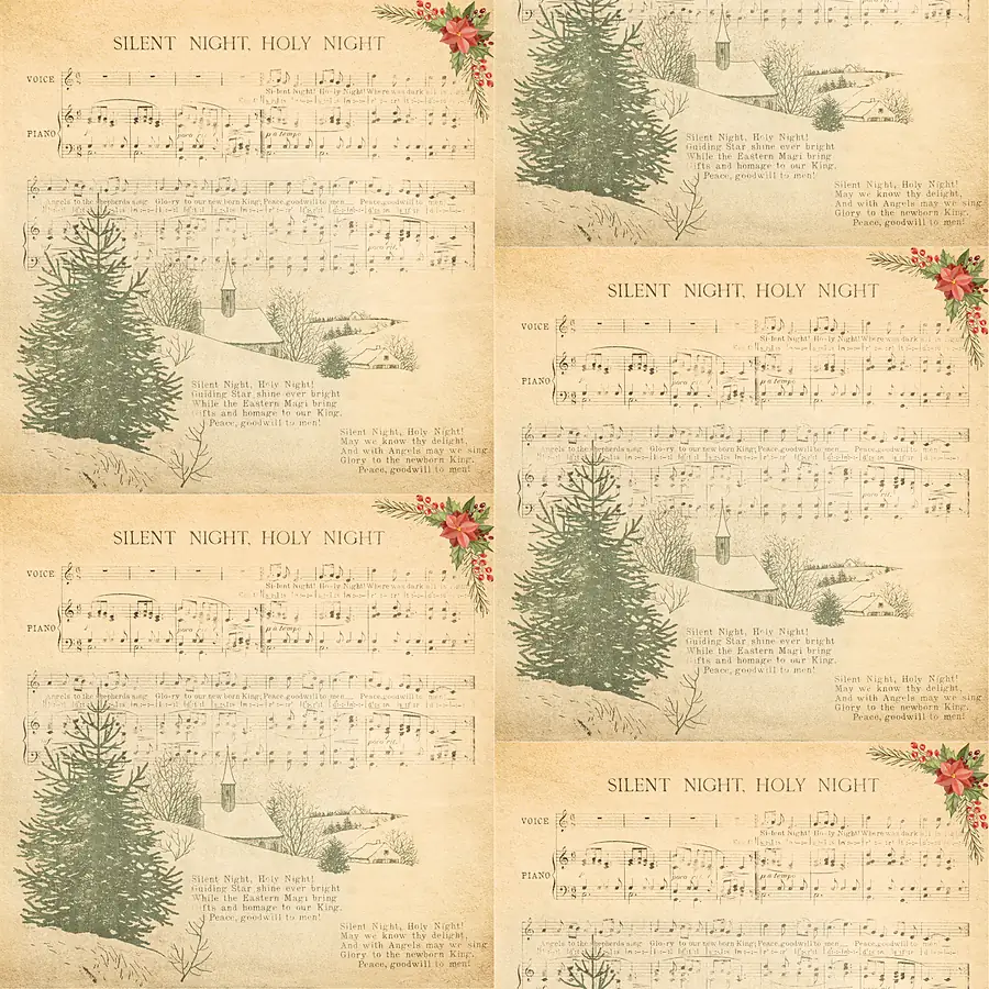 Silent Night · Wrapping Paper